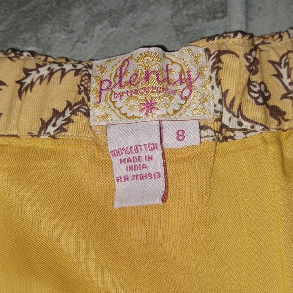 Anthropologie. Plenty By Tracyrees. Elegant Beige and Black Strapless Dress - Picture 2 of 14